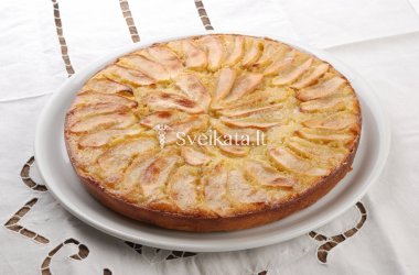 Itališkas obuolių pyragas