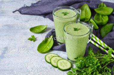 Gaivus žaliasis kokteilis