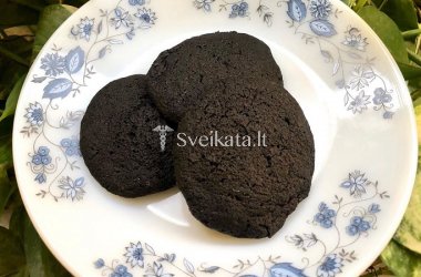 Tamsaus šokolado sausainiai